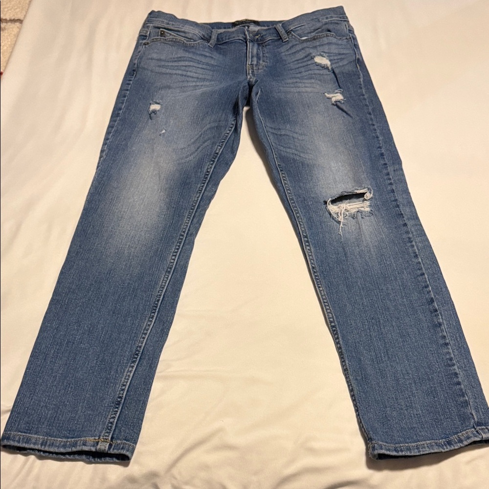 Banana Republic Girlfriend Blue Jeans